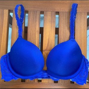 PINK royal blue bra